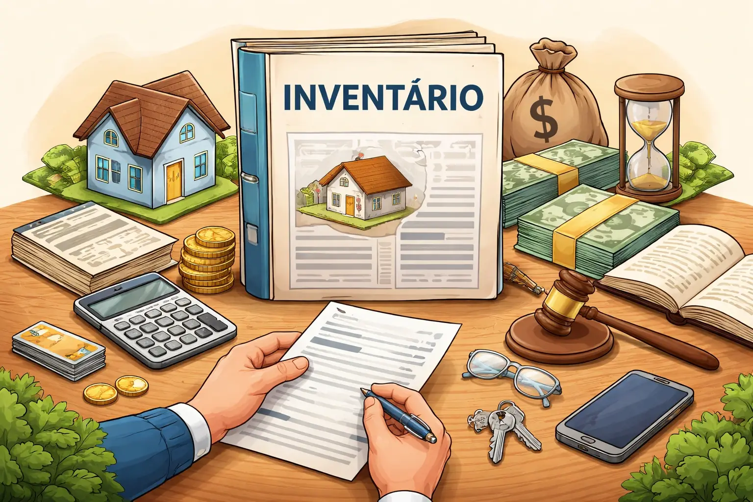 quando o inventário não é exigido