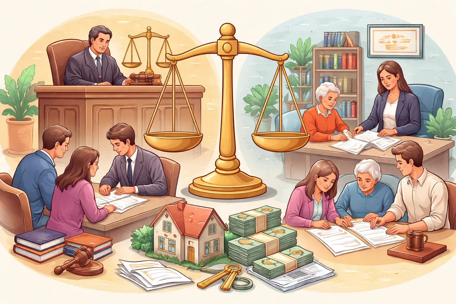 inventário judicial e extrajudicial